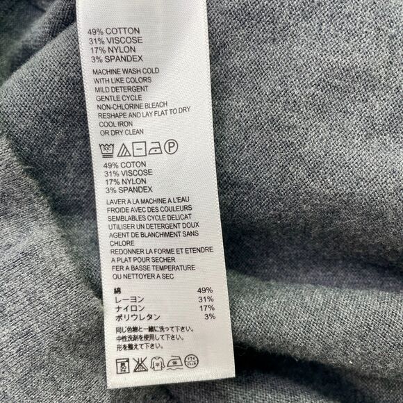 Tommy Bahama Small Knit Sweater Dress Small Tommy Bahama Knit Dress Gray Sweater - Picture 10 of 16